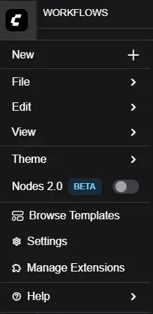 Manage Extensions ComfyUI
