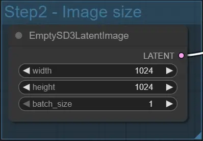 Z-Image Image Size Panel